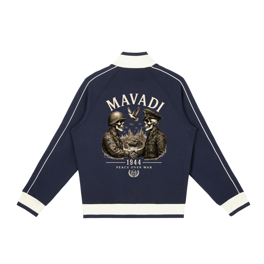 MAVADI 1944 Collection Peace Over War Heritage Zip Track Jacket