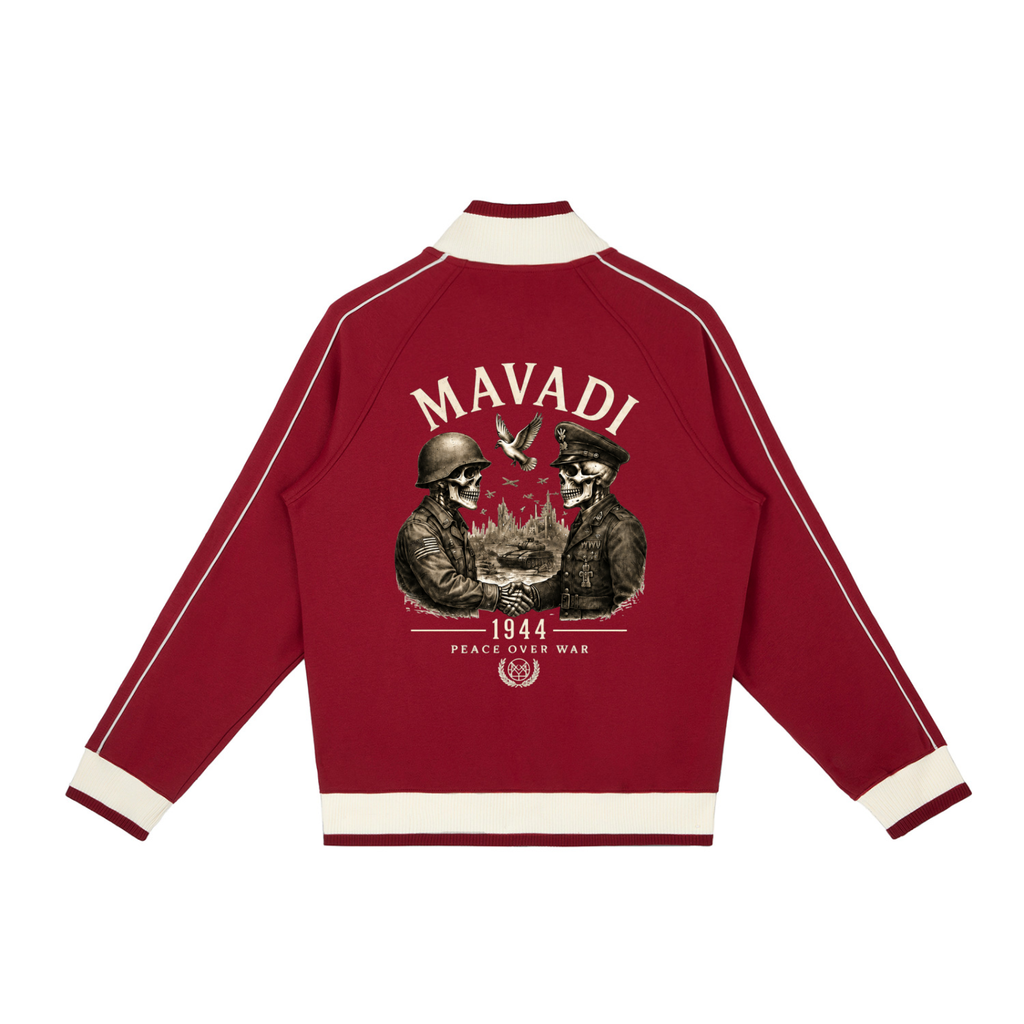 MAVADI 1944 Collection Peace Over War Heritage Zip Track Jacket