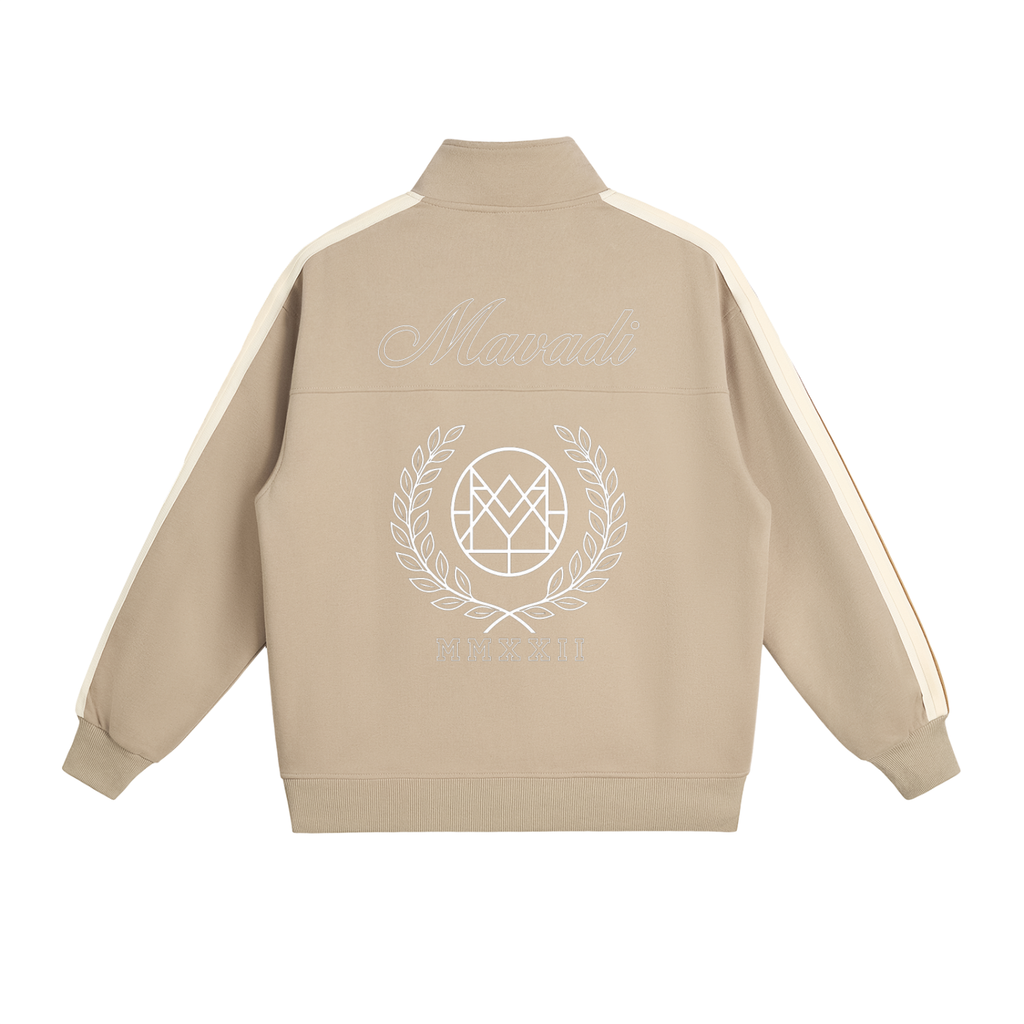 MAVADI Atelier Laureled House Stand Collar Track Jacket