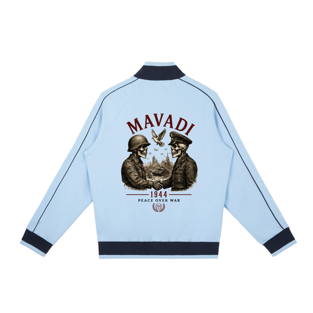 MAVADI 1944 Collection Peace Over War Light Zip Track Jacket